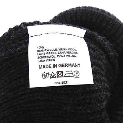 modAS / KNIT CAP / JUIST / CHACOAL / VIRGIN WOOL / MADE IN GERMANY