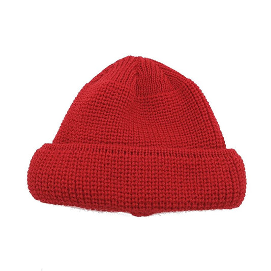 modAS / KNIT CAP / JUIST / RED / VIRGIN WOOL / MADE IN GERMANY