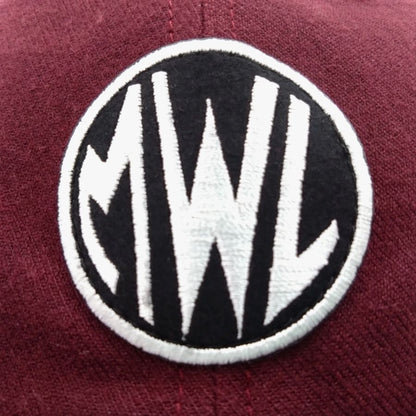 COOPERSTOWN BALL CAP / 1936 SING SING INMATES  / WOOL SAGE / MAROON  / PATCH(BLACK×WHITE）SNAP / MADE IN USA