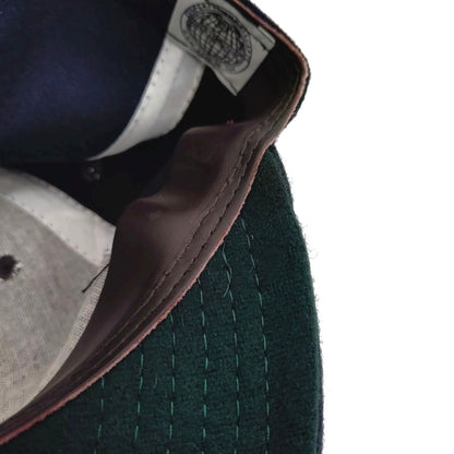 COOPERSTOWN BALL CAP / 1939 NEWARK EAGLES / WOOL FLANNEL / NAVY / 2SIZE / SOFT VISOR / ELASTIC / MADE IN USA