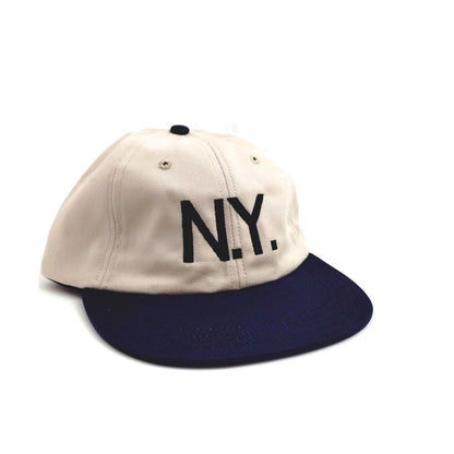 COOPERSTOWN BALL CAP / N.Y.(NEWYORK) / STONE×NAVY / SPECIAL ORDER COLOR / MADE IN USA