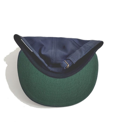 COOPERSTOWN BALL CAP / NEWYORK(NY) / BEEFY BRUSHED BULL DENIM CAP / NAVY/ 12OZ / MADE IN USA