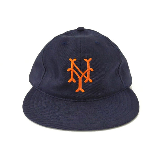 COOPERSTOWN BALL CAP / 1947 NEWYORK CUBANS / BRUSHED COTTON TWILL / SOFT VISOR / D-RING / NAVY / MADE IN USA