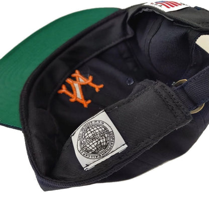 COOPERSTOWN BALL CAP / 1947 NEWYORK CUBANS / BRUSHED COTTON TWILL / SOFT VISOR / D-RING / NAVY / MADE IN USA