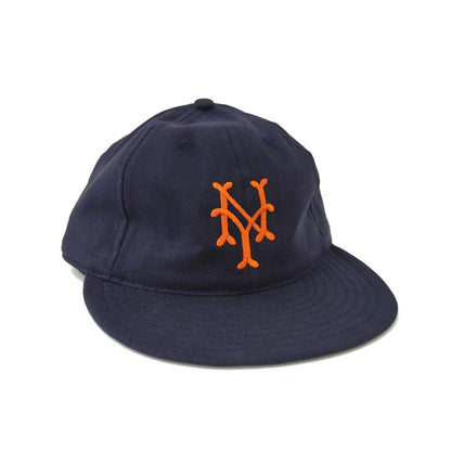 COOPERSTOWN BALL CAP / 1947 NEWYORK CUBANS / BRUSHED COTTON TWILL / SOFT VISOR / D-RING / NAVY / MADE IN USA