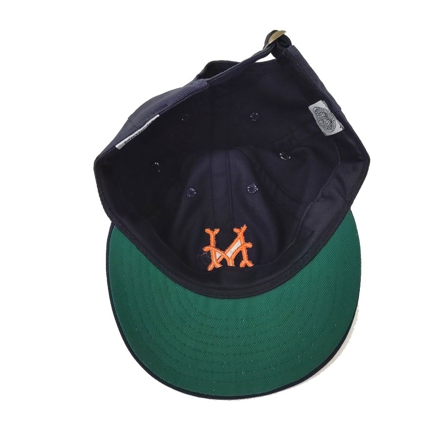 COOPERSTOWN BALL CAP / 1947 NEWYORK CUBANS / BRUSHED COTTON TWILL / SOFT VISOR / D-RING / NAVY / MADE IN USA