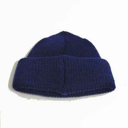 modAS / KNIT CAP / BORKUM / NAVY / VIRGIN WOOL / MADE IN GERMANY