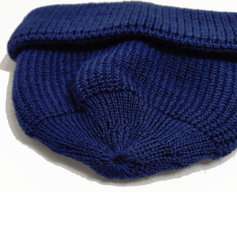 modAS / KNIT CAP / BORKUM / NAVY / VIRGIN WOOL / MADE IN GERMANY