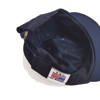 COOPERSTOWN BALL CAP / SOLID / VIEENA HERRING BORN / 9oz / 3COLOR / SOFT VISOR / D-RING / MADE IN USA