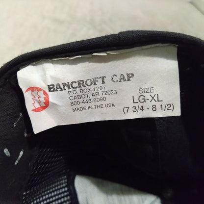90s BANCROFT CAP / U.S.NAVY / SNAPBACK / BASEBALL CAP / MADE IN USA 【DEADSTOCK】