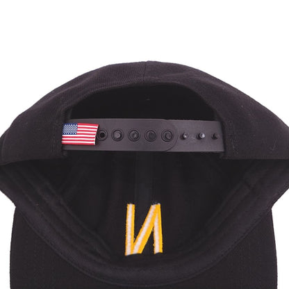 COOPERSTOWN BALL CAP / 1927 NEWARK BEARS / WOOLSAGE / BLACK(YELLOW LOGO) MADE IN USA
