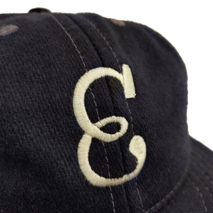 COOPERSTOWN BALL CAP / 1939 NEWARK EAGLES / WOOL FLANNEL / NAVY / 2SIZE / SOFT VISOR / ELASTIC / MADE IN USA