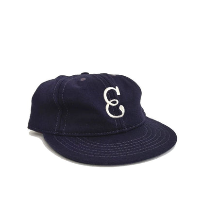 COOPERSTOWN BALL CAP / 1939 NEWARK EAGLES / WOOL FLANNEL / NAVY / 2SIZE / SOFT VISOR / ELASTIC / MADE IN USA