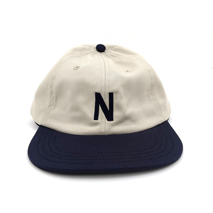 COOPERSTOWN BALL CAP / 1927 NEWARK BEARS(SMALL LOGO) STONE×NAVY【SPECIAL ORDER COLOR】MADE IN USA