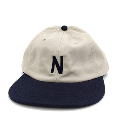 COOPERSTOWN BALL CAP / 1927 NEWARK BEARS(SMALL LOGO) STONE×NAVY【SPECIAL ORDER COLOR】MADE IN USA