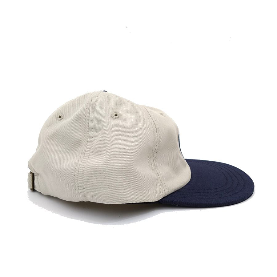 COOPERSTOWN BALL CAP / 1946 BATTLE CREEK BELLES  / STONE ×  NAVY【SPECIAL ORDER COLOR】MADE IN USA