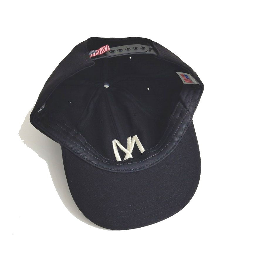 COOPERSTOWN BALL CAP / 1935 NEWYORK BLACK YANKEES / WOOL SAGE / BLACK / SNAP / MADE IN USA