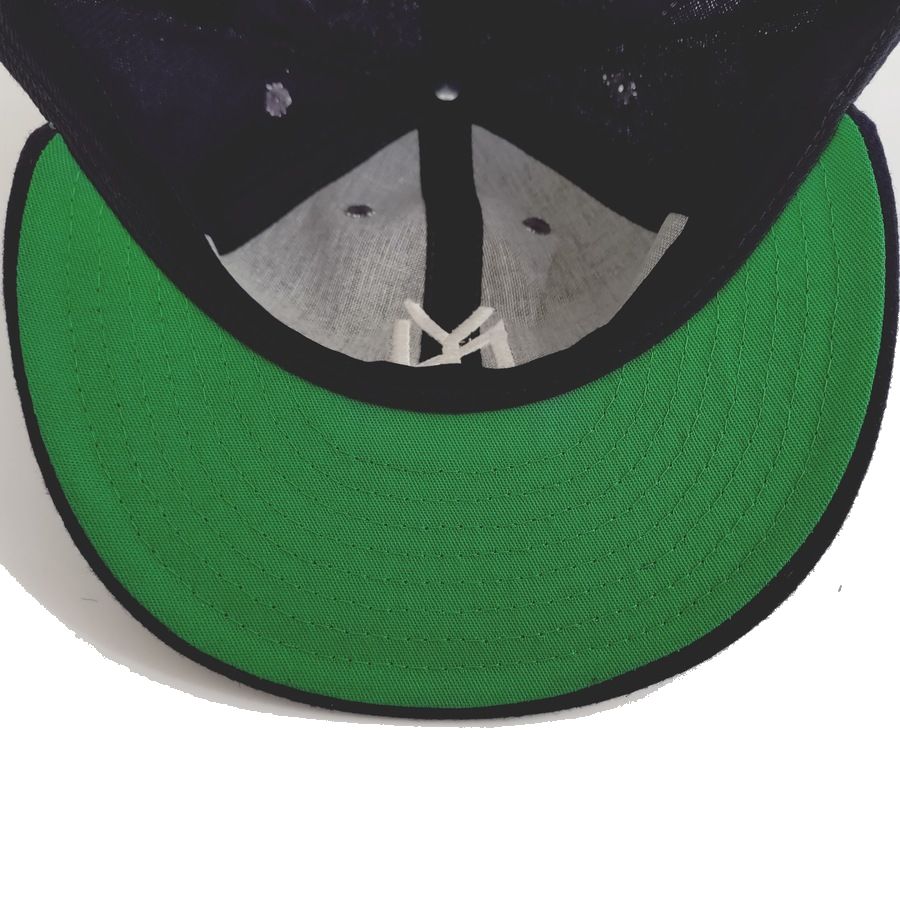 COOPERSTOWN BALL CAP / 1951 NEWYORK BLACK YANKEES  / NAVY / WOOL FLANNEL / FITTED / 5 SIZE / MADE IN USA