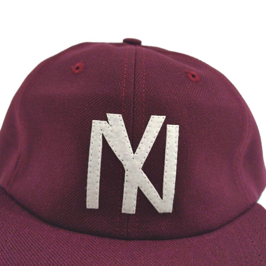 COOPERSTOWN BALL CAP / 1935 NEWYORK BLACK YANKEES / FELT / WOOL SAGE / 3COLOR / SNAP / MADE IN USA
