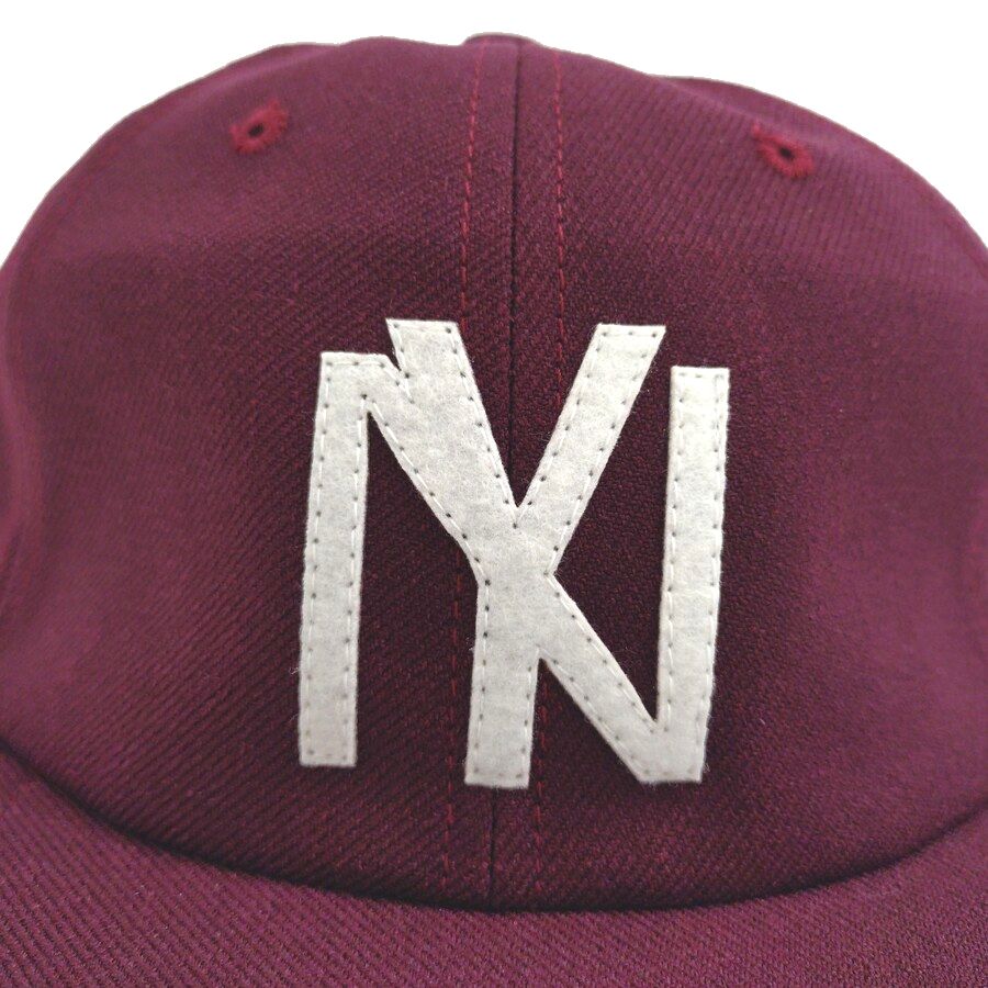 COOPERSTOWN BALL CAP / 1935 NEWYORK BLACK YANKEES / FELT / WOOL SAGE / 3COLOR / SNAP / MADE IN USA