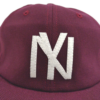 COOPERSTOWN BALL CAP / 1935 NEWYORK BLACK YANKEES / FELT / WOOL SAGE / 3COLOR / SNAP / MADE IN USA