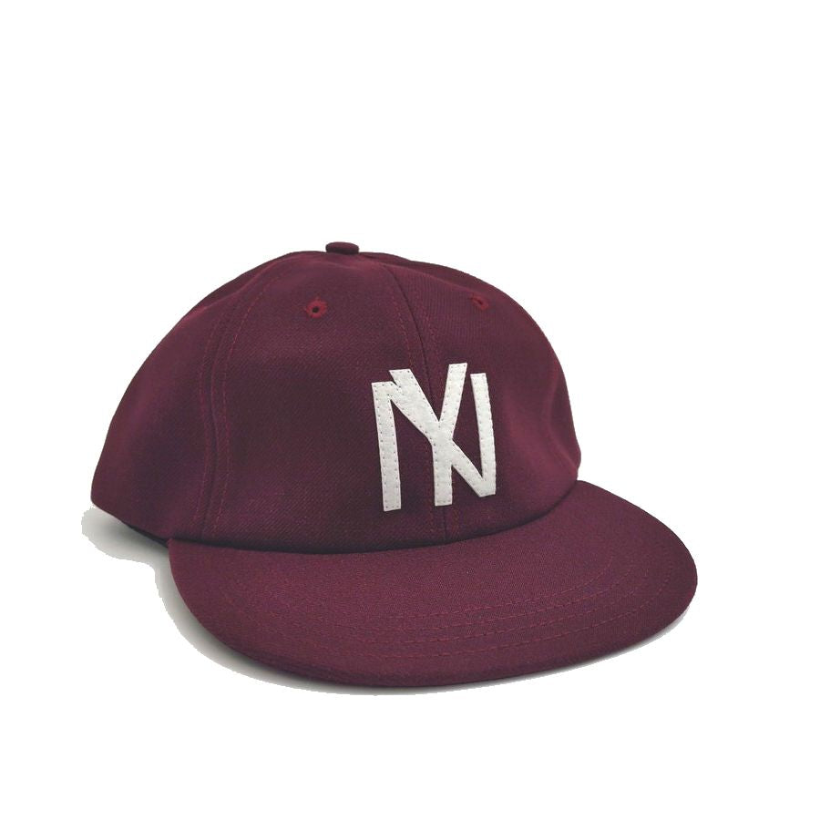 COOPERSTOWN BALL CAP / 1935 NEWYORK BLACK YANKEES / FELT / WOOL SAGE / 3COLOR / SNAP / MADE IN USA