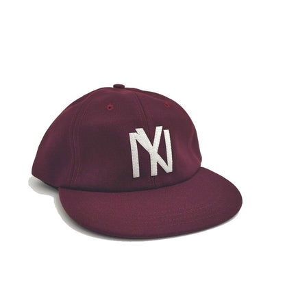 COOPERSTOWN BALL CAP / 1935 NEWYORK BLACK YANKEES / FELT / WOOL SAGE / 3COLOR / SNAP / MADE IN USA