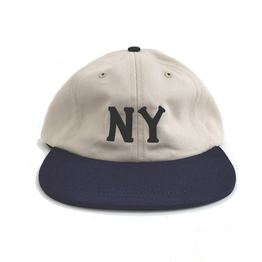 COOPERSTOWN BALL CAP / 1936 NEWYORK BLACK YANKEES / STONE×NAVY / SPECIAL ORDER COLOR / MADE IN USA