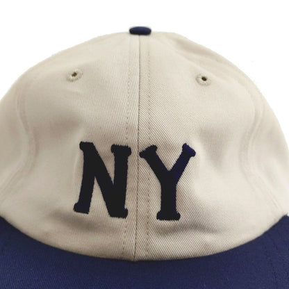 COOPERSTOWN BALL CAP / 1936 NEWYORK BLACK YANKEES / STONE×NAVY / SPECIAL ORDER COLOR / MADE IN USA