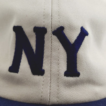 COOPERSTOWN BALL CAP / 1936 NEWYORK BLACK YANKEES / STONE×NAVY / SPECIAL ORDER COLOR / MADE IN USA