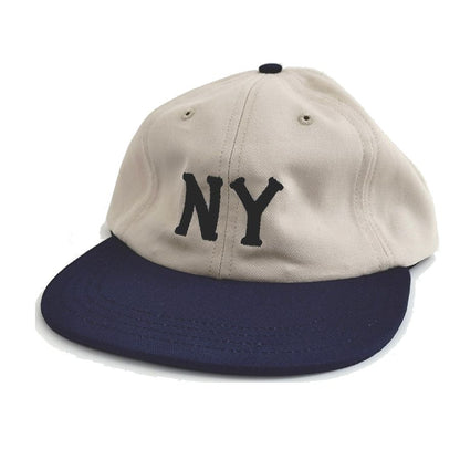 COOPERSTOWN BALL CAP / 1936 NEWYORK BLACK YANKEES / STONE×NAVY / SPECIAL ORDER COLOR / MADE IN USA