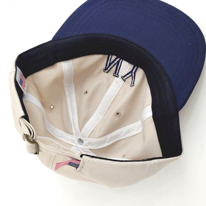 COOPERSTOWN BALL CAP / 1936 NEWYORK BLACK YANKEES / STONE×NAVY / SPECIAL ORDER COLOR / MADE IN USA