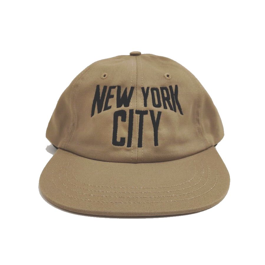 COOPERSTOWN BALL CAP / NEWYORK CITY /  KHAKI / SPECIAL ORDER COLOR / MADE IN USA