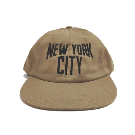 COOPERSTOWN BALL CAP / NEWYORK CITY /  KHAKI / SPECIAL ORDER COLOR / MADE IN USA