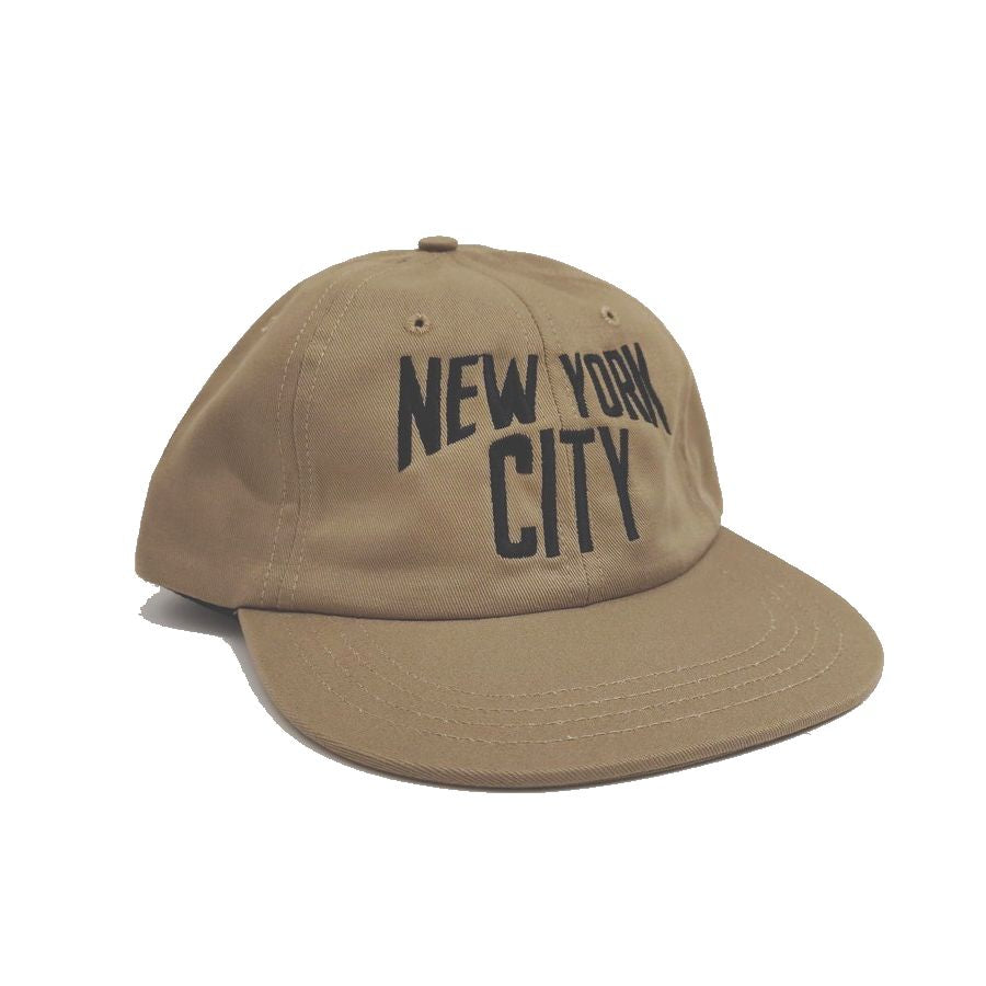 COOPERSTOWN BALL CAP / NEWYORK CITY /  KHAKI / SPECIAL ORDER COLOR / MADE IN USA