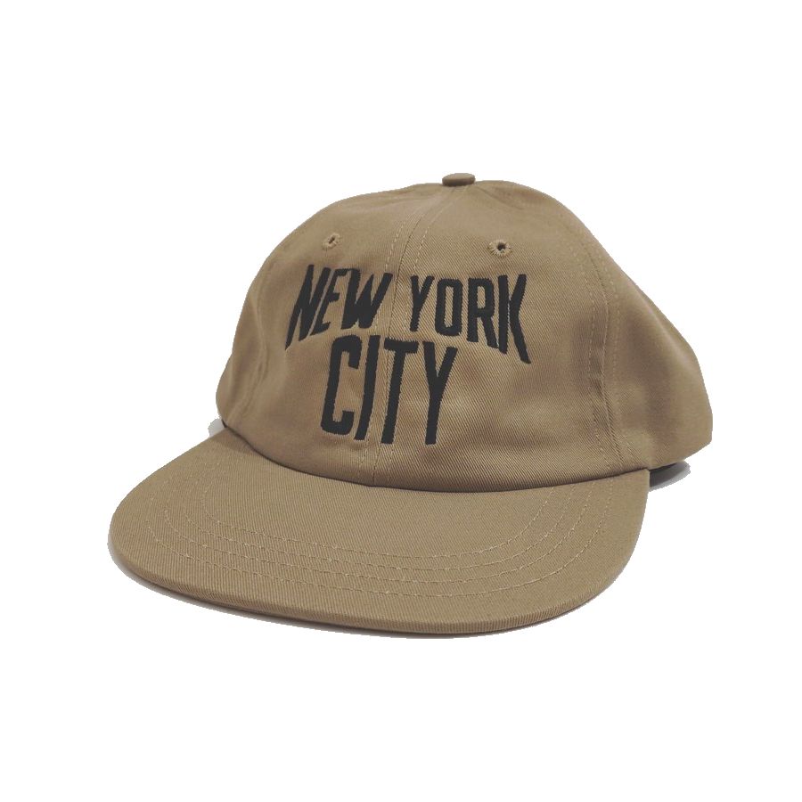 COOPERSTOWN BALL CAP / NEWYORK CITY /  KHAKI / SPECIAL ORDER COLOR / MADE IN USA