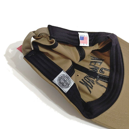 COOPERSTOWN BALL CAP / NEWYORK CITY /  KHAKI / SPECIAL ORDER COLOR / MADE IN USA