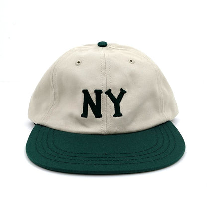 COOPERSTOWN BALL CAP / 1936 NEWYORK BLACK YANKEES / STONE×GREEN / SPECIAL ORDER COLOR / MADE IN USA