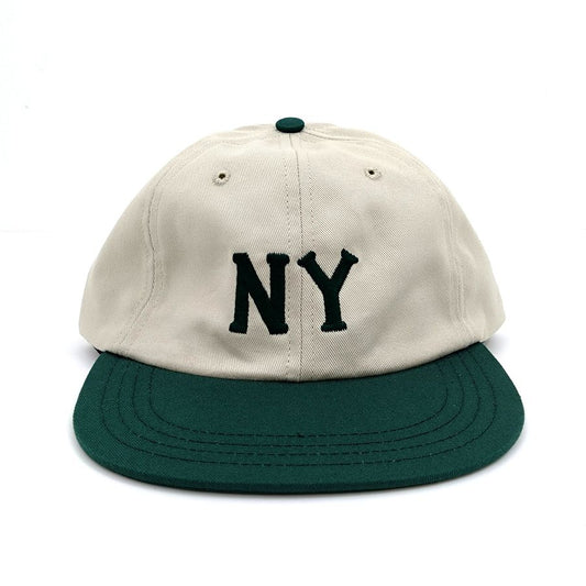 COOPERSTOWN BALL CAP / 1936 NEWYORK BLACK YANKEES / STONE×GREEN / SPECIAL ORDER COLOR / MADE IN USA