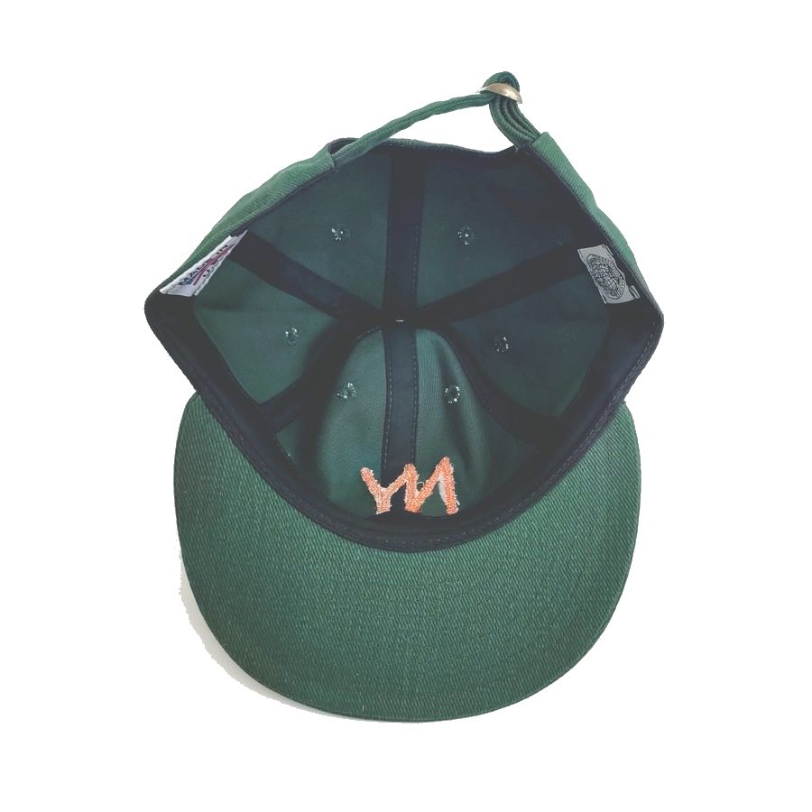 COOPERSTOWN BALL CAP / CHAIN STITCH ORIGINAL NY LOGO / BEEFY BRUSHED BULL DENIM CAP / 2COLOR / 12OZ / MADE IN USA