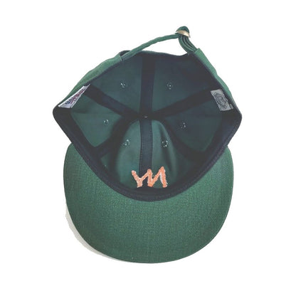 COOPERSTOWN BALL CAP / CHAIN STITCH ORIGINAL NY LOGO / BEEFY BRUSHED BULL DENIM CAP / 2COLOR / 12OZ / MADE IN USA