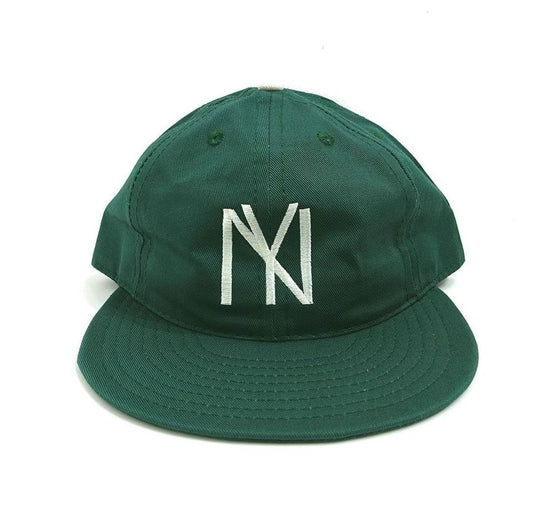 COOPERSTOWN BALL CAP / 1935 NEWYORK BLACK YANKEES / GREEN / SOFT / SNAP / MADE IN USA