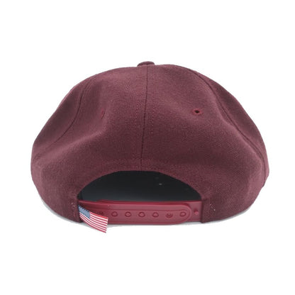 COOPERSTOWN BALL CAP / 1943 LOS ANGELES ANGELS / WOOLSAGE / MAROON / MADE IN USA