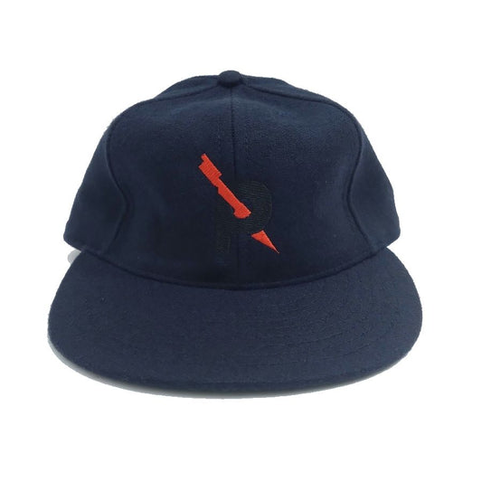 COOPERSTOWN BALL CAP / 1935 PANAMA FLASH / NAVY / WOOL FLANNEL / LEATHER STRAP / MADE IN USA