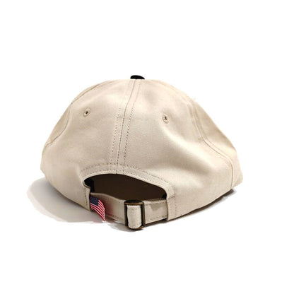 COOPERSTOWN BALL CAP / COOPERS LOGO PATCH / STONE×NAVY / SPECIAL ORDER COLOR / MADE IN USA