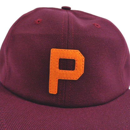 COOPERSTOWN BALL CAP / 1947 PORTLAND BEAVERS  / WOOL SAGE / MAROON / SNAP / EXCLUSIVE / MADE IN USA