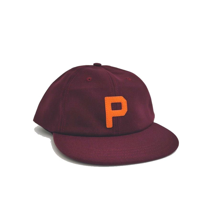 COOPERSTOWN BALL CAP / 1947 PORTLAND BEAVERS  / WOOL SAGE / MAROON / SNAP / EXCLUSIVE / MADE IN USA