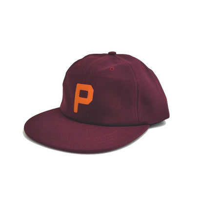COOPERSTOWN BALL CAP / 1947 PORTLAND BEAVERS  / WOOL SAGE / MAROON / SNAP / EXCLUSIVE / MADE IN USA
