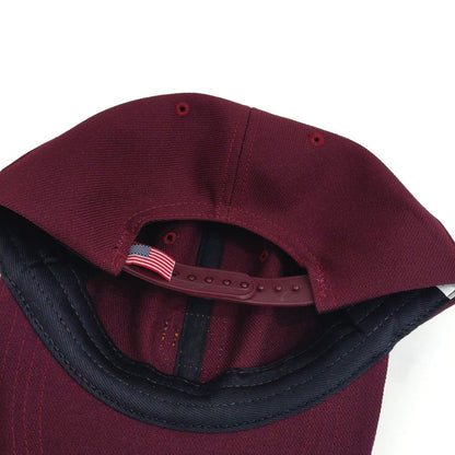 COOPERSTOWN BALL CAP / 1947 PORTLAND BEAVERS  / WOOL SAGE / MAROON / SNAP / EXCLUSIVE / MADE IN USA