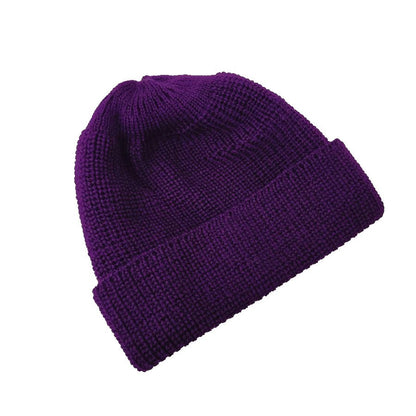 modAS / KNIT CAP / BORKUM / PURPLE / VIRGIN WOOL / MADE IN GERMANY